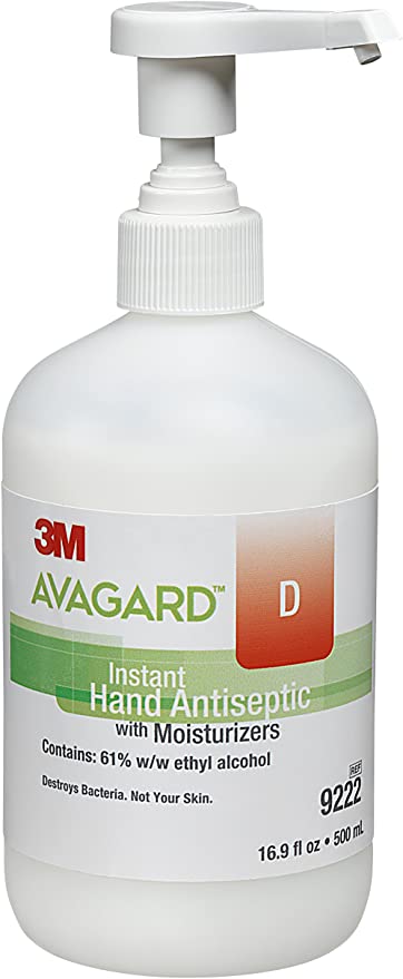 Avagard D Instant Hand Antiseptic / Sanitizer with Moisturizers