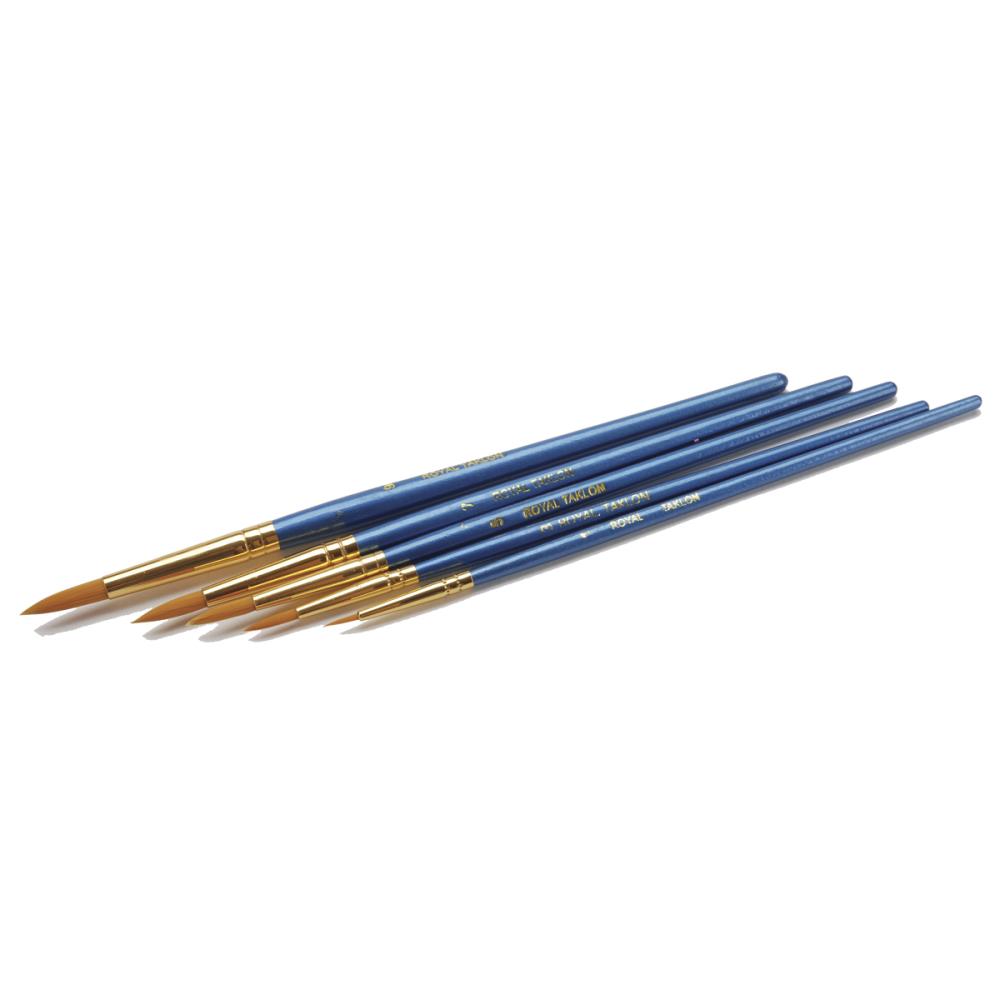 Gold Taklon Value Pack Brush Set (5 pcs)