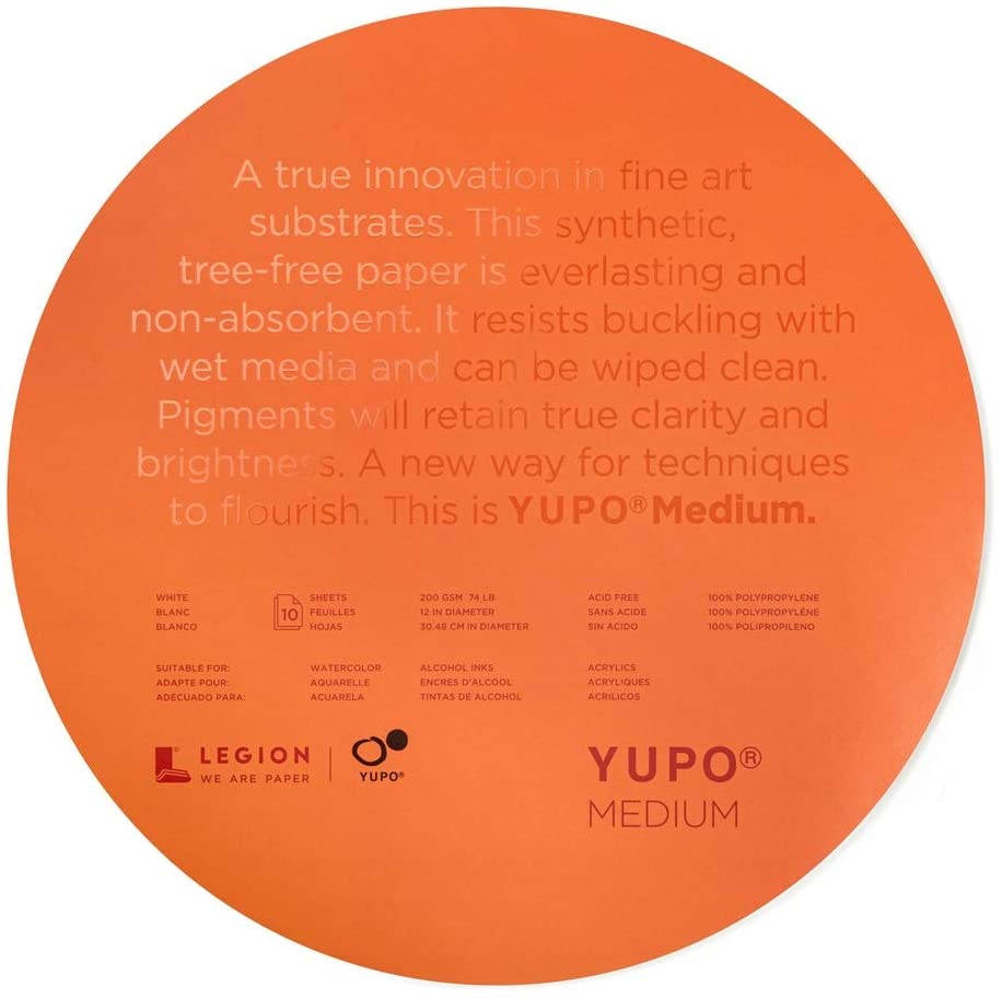YUPO Synthetic Round Pad