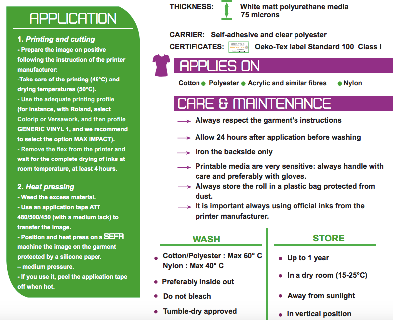 HotmarkPrint Revolution 1798 Printable Transfer Media (30" x 1 yd)