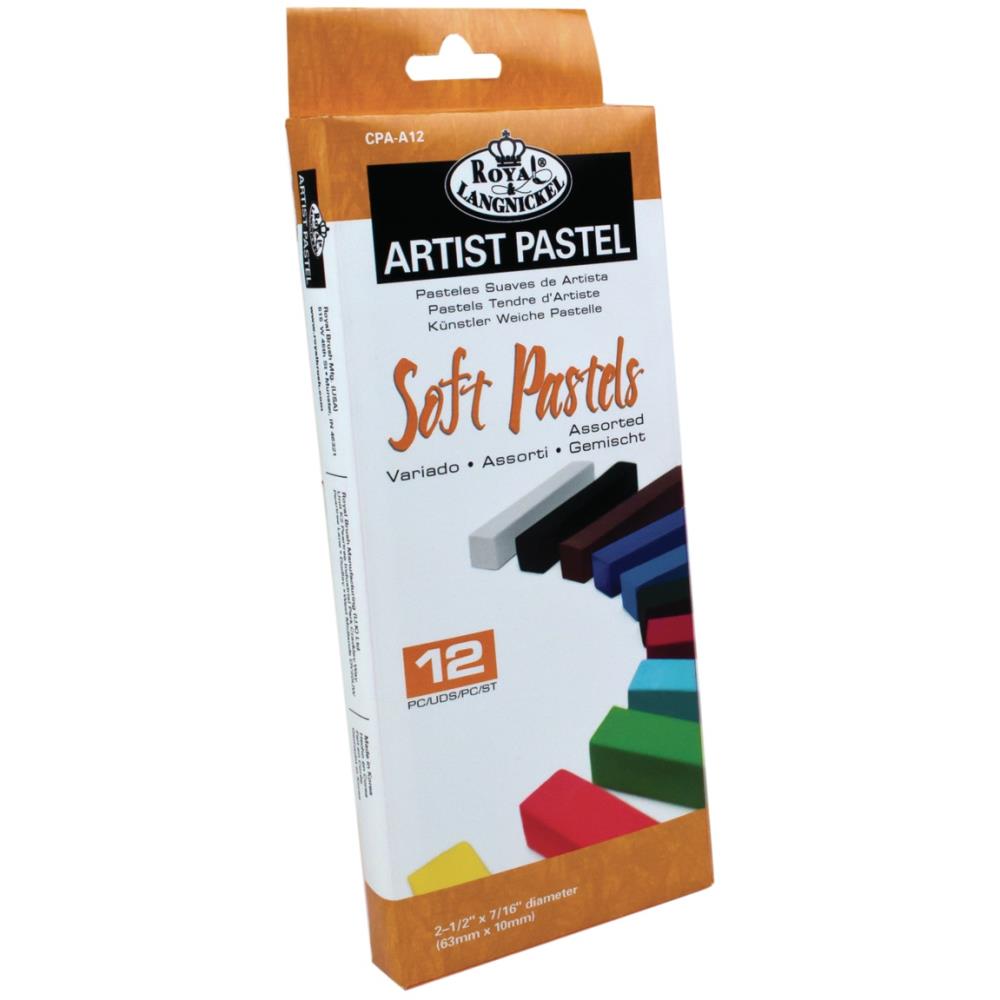 Essentials Soft Pastels (Pack of 12)