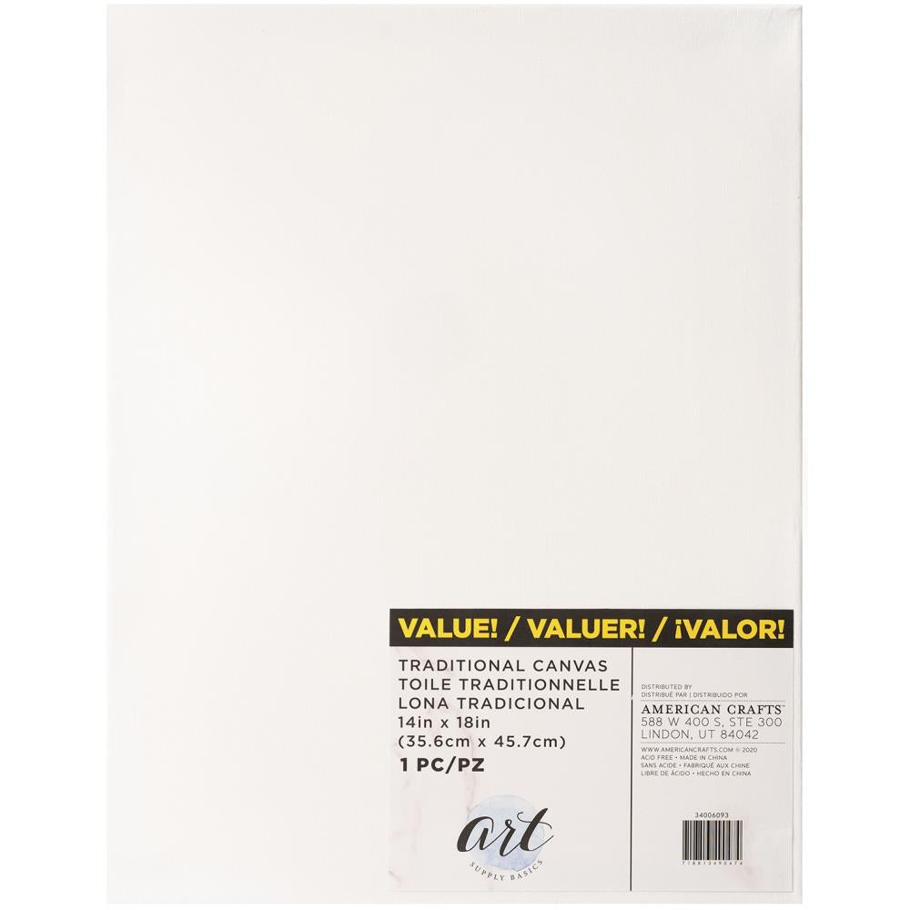 Art Supply Basics Stretched Canvas