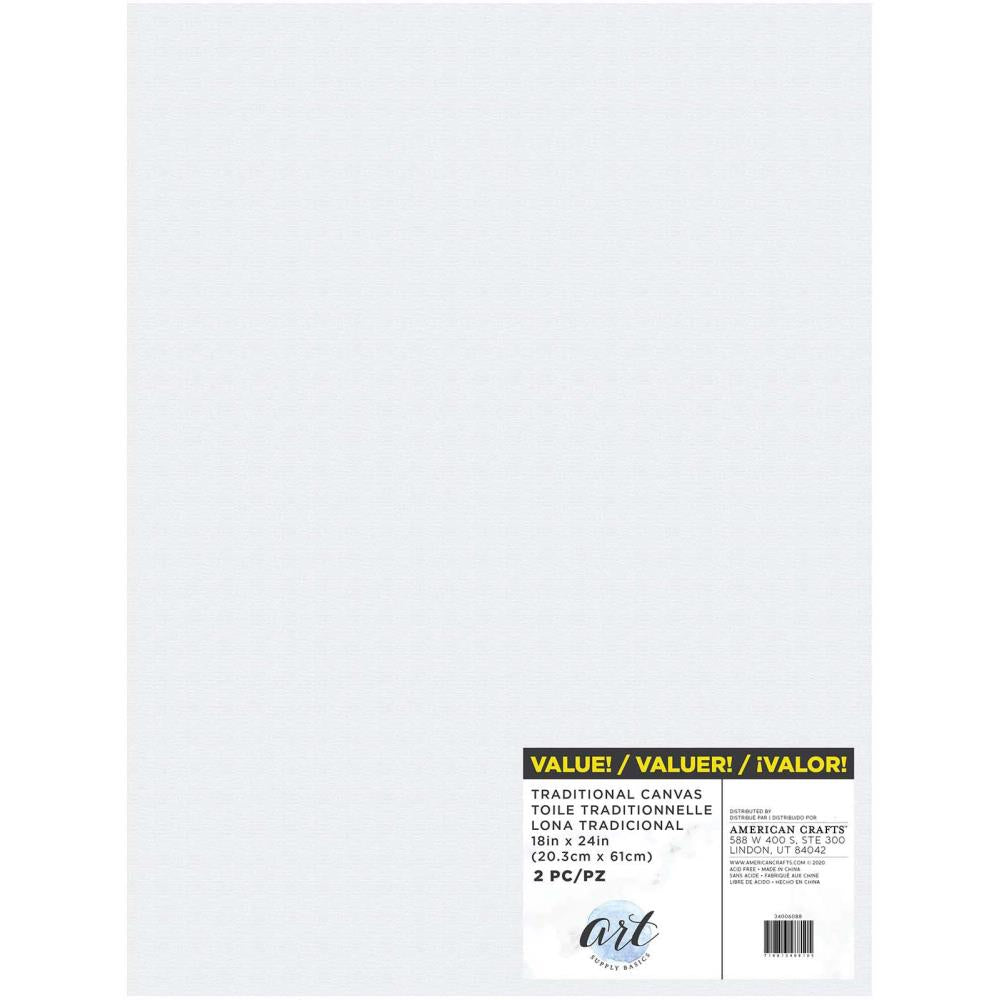 Art Supply Basics Stretched Canvas