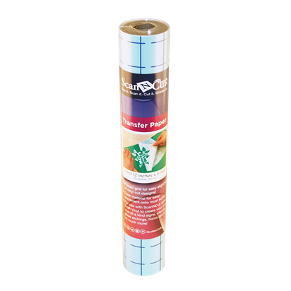 ScanNCut Adhesive Transfer Paper with Grid (12" x 6 ft roll)