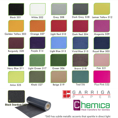 Upperflok Viscose Heat Transfer Film (15" x 1 yd)