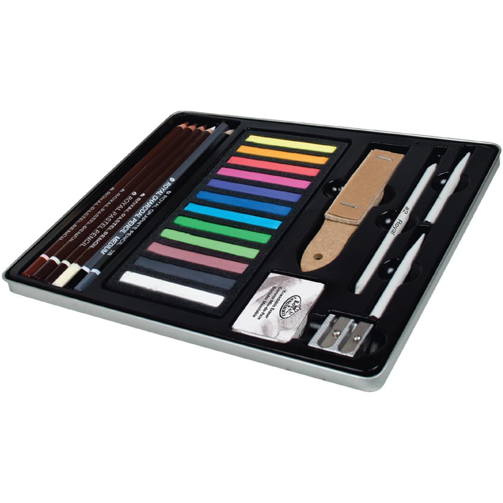 Essentials Medium Pastel Art Set (25 pcs)