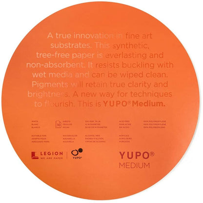 YUPO Synthetic Round Pad