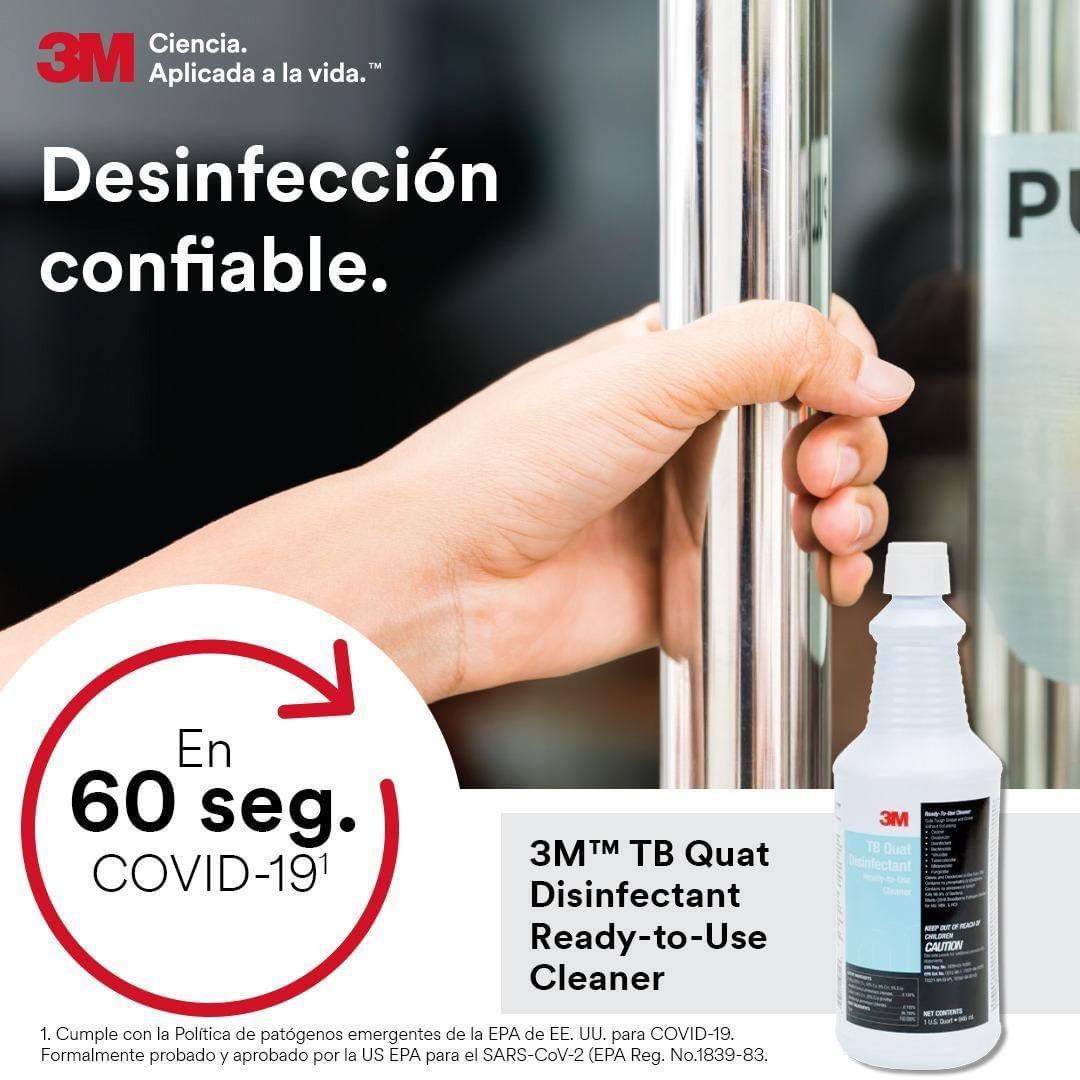 TB Quat Disinfectant Ready-To-Use Cleaner, Quart