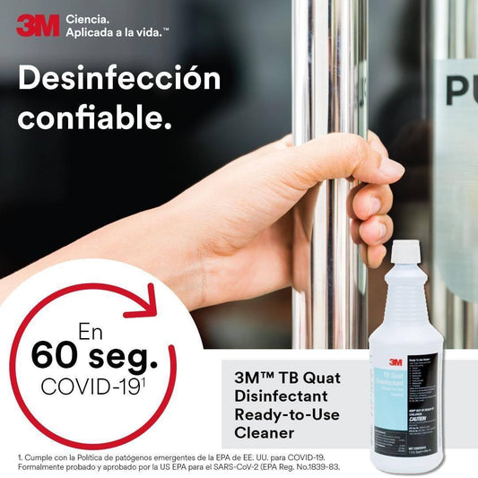 TB Quat Disinfectant Ready-To-Use Cleaner, Quart