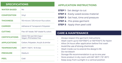 Firstmark Heat Transfer Vinyl (20" x 1 yd)