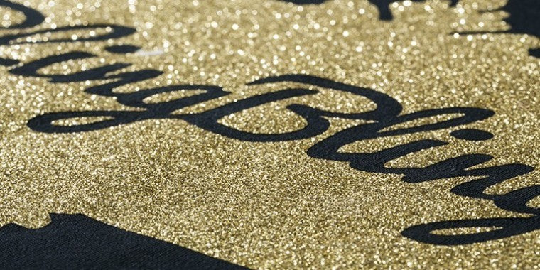 Bling Bling Star Glitter Vinyl (20" x 1 yd)